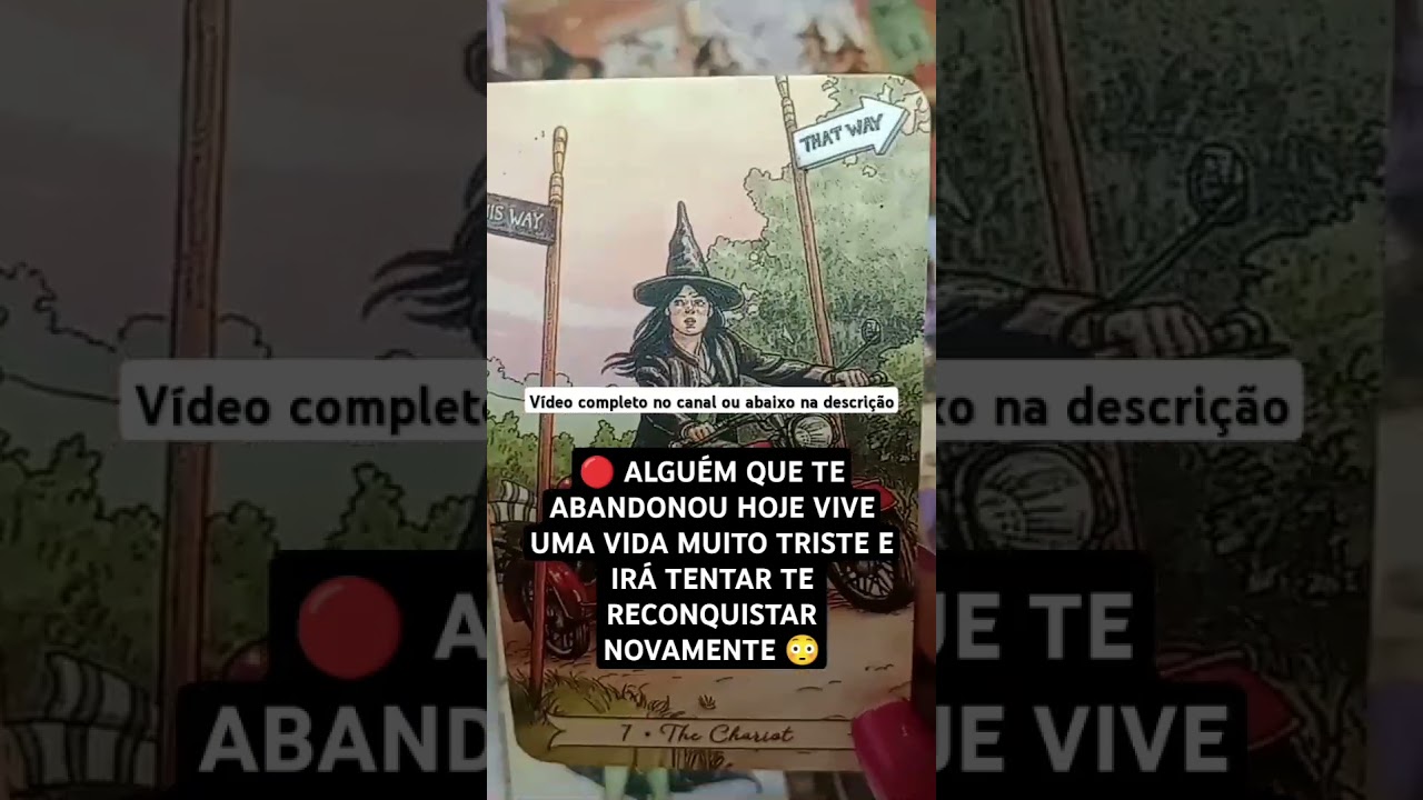 Read more about the article 🔴 ALGUÉM QUE TE ABANDONOU HOJE VIVE UMA VIDA MUITO TRISTE E IRÁ TENTAR TE RECONQUISTAR NOVAMENTE 😳