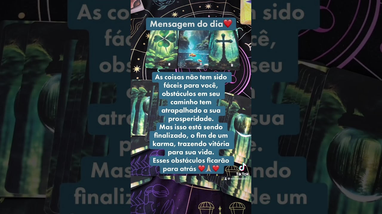 Read more about the article Mensagem do dia ❤️#baralhocigano #tarot #shorts