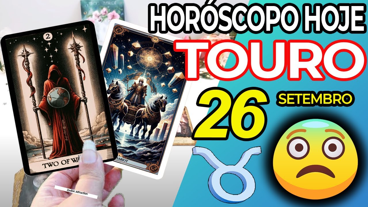 Read more about the article 😨PREPARE-SE PARA A SURPRESA DA SUA VIDA❗️😱 Touro ♉ 26 Setembro 2024 Horoscopo do dia de hoje ♉Tarot