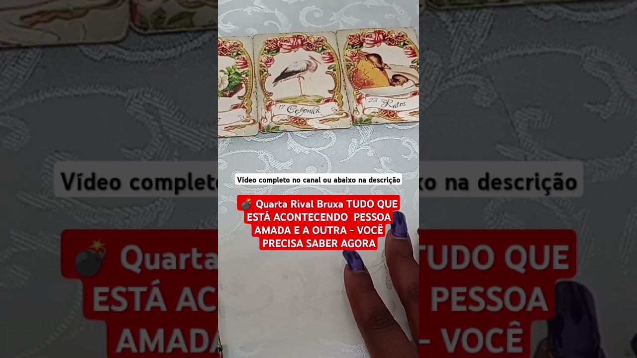 Read more about the article 💣 Quarta Rival Bruxa TUDO QUE ESTÁ ACONTECENDO  PESSOA AMADA E A OUTRA – VOCÊ PRECISA SABER AGORA