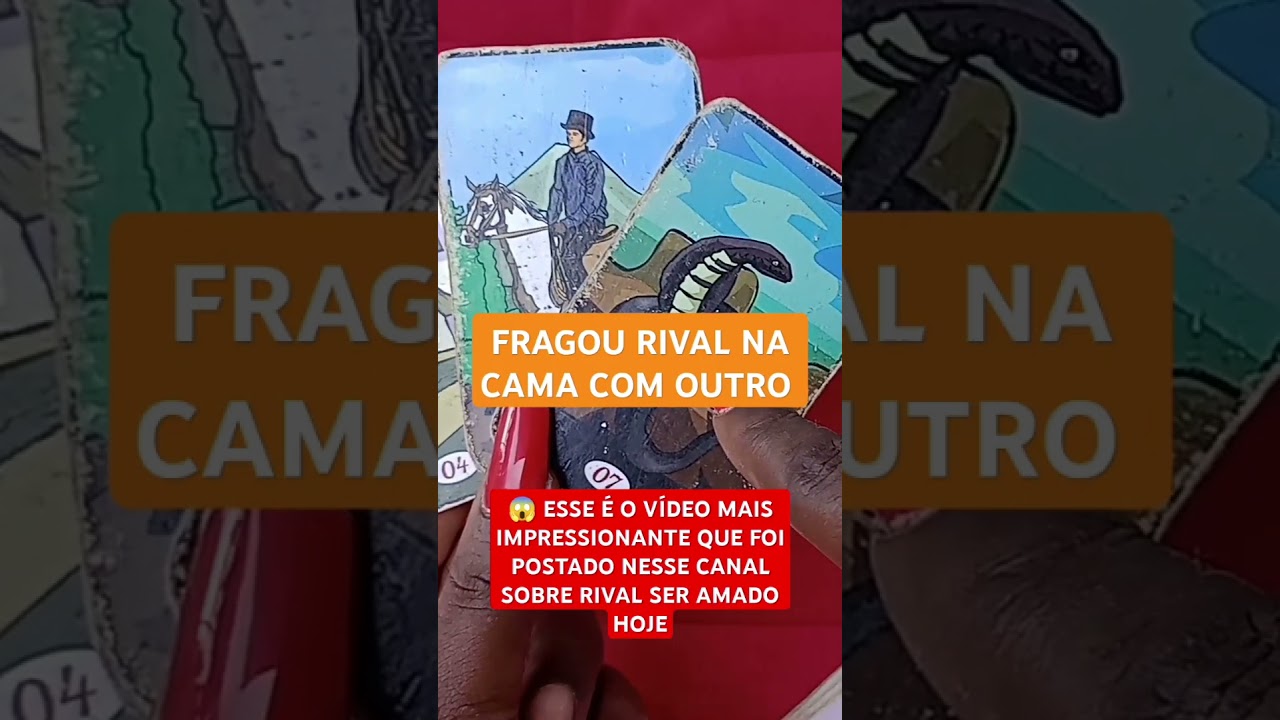 Read more about the article 😱 ESSE É O VÍDEO MAIS IMPRESSIONANTE QUE FOI POSTADO NESSE CANAL SOBRE RIVAL SER AMADO HOJE – TAROT