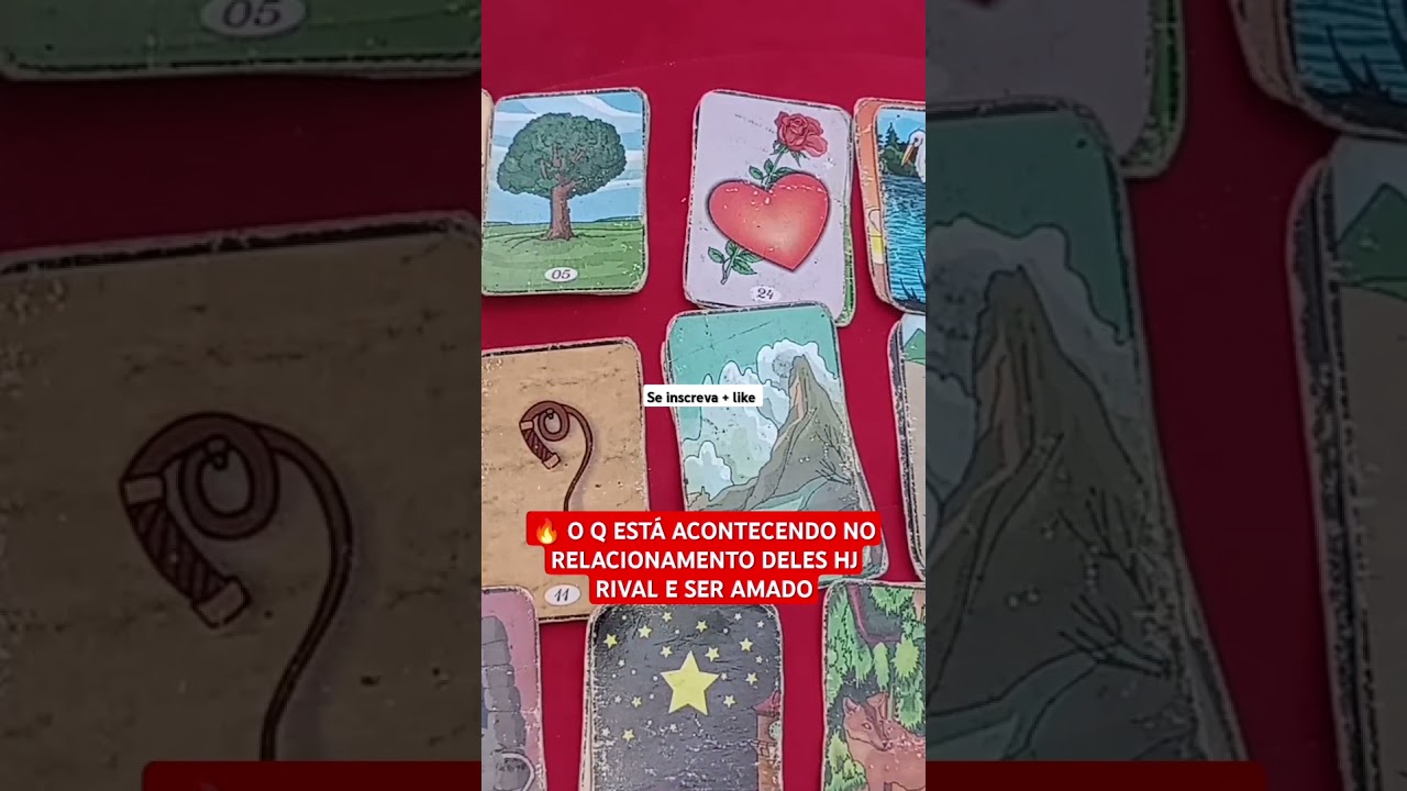 Read more about the article 🔥 O Q ESTÁ ACONTECENDO NO RELACIONAMENTO DELES HJ RIVAL E SER AMADO TAROT RESPONDER E BARALHO CIGANO