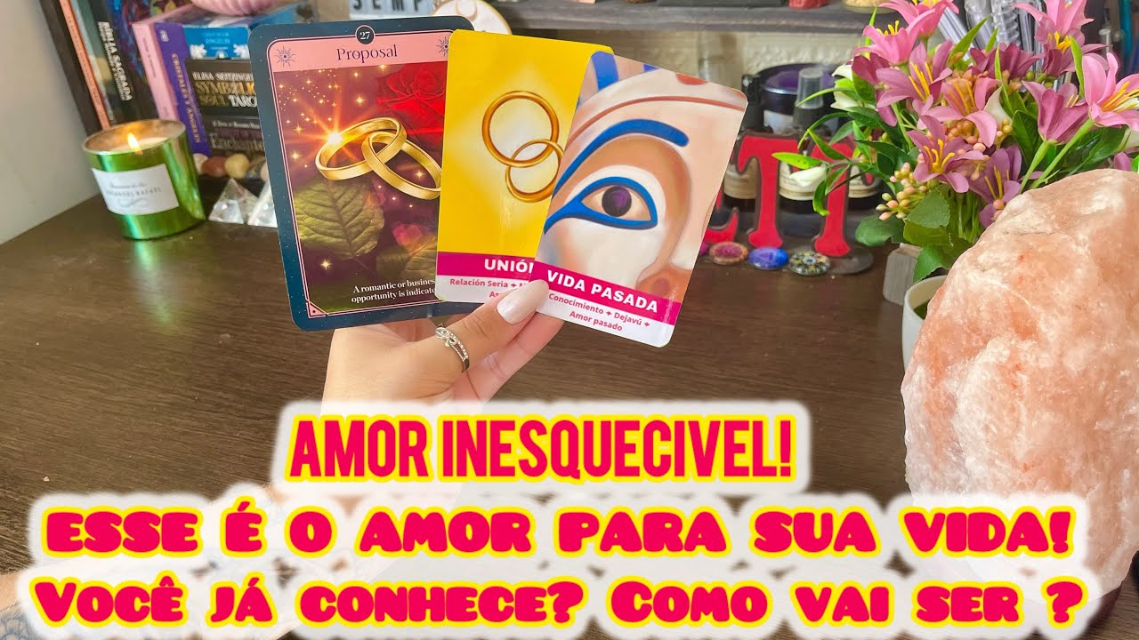 Read more about the article ❤️‍🔥👩‍❤️‍💋‍👨QUEM É O AMOR PARA SUA VIDA? #leituradetarot #tarotonline #tarotgratis #amor #taro