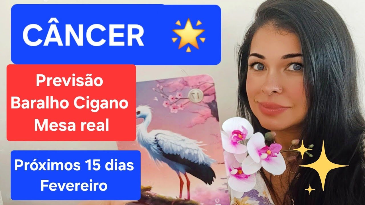 Read more about the article CÂNCER TAROT 🌟 PREVISÃO DIA 15/02 A 28/02.🔮 MESA REAL -BARALHO CIGANO. 🌞 #tarot #tarotcancer #câncer