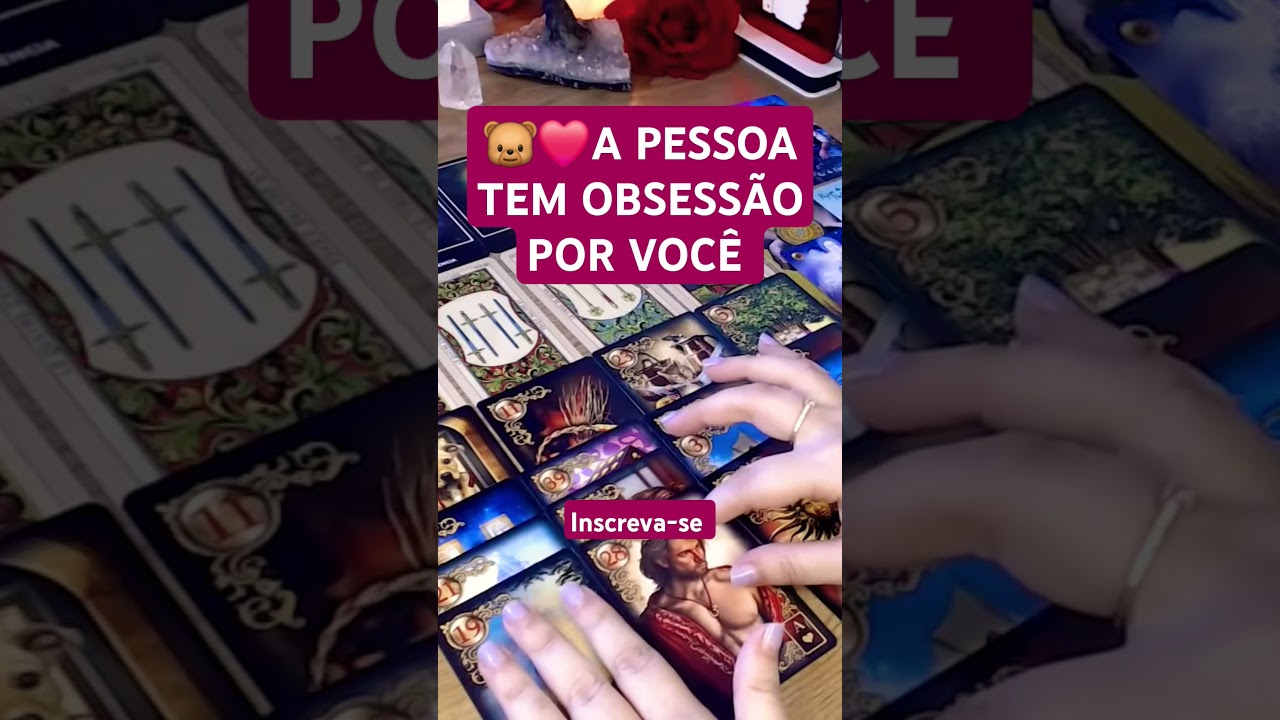 Read more about the article ❤️🐻ESSA PESSOA TEM OBSESSÃO EM VOCÊ 😍 PENSA EM VOCÊ,  SONHA CONTIGO #luzdosoletarot #tarotdoamor