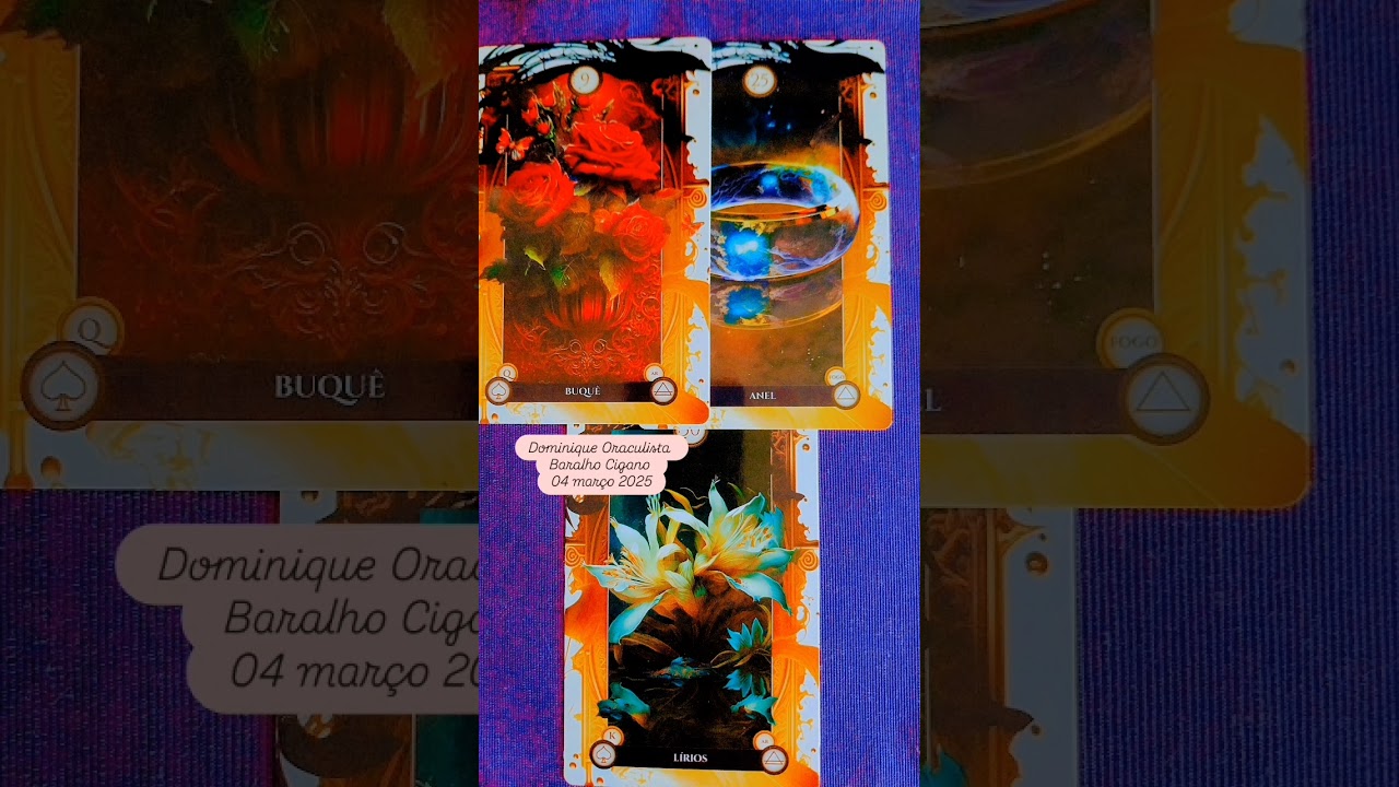 Read more about the article Baralho Cigano energia do dia 4 mar o 2025 #tarot