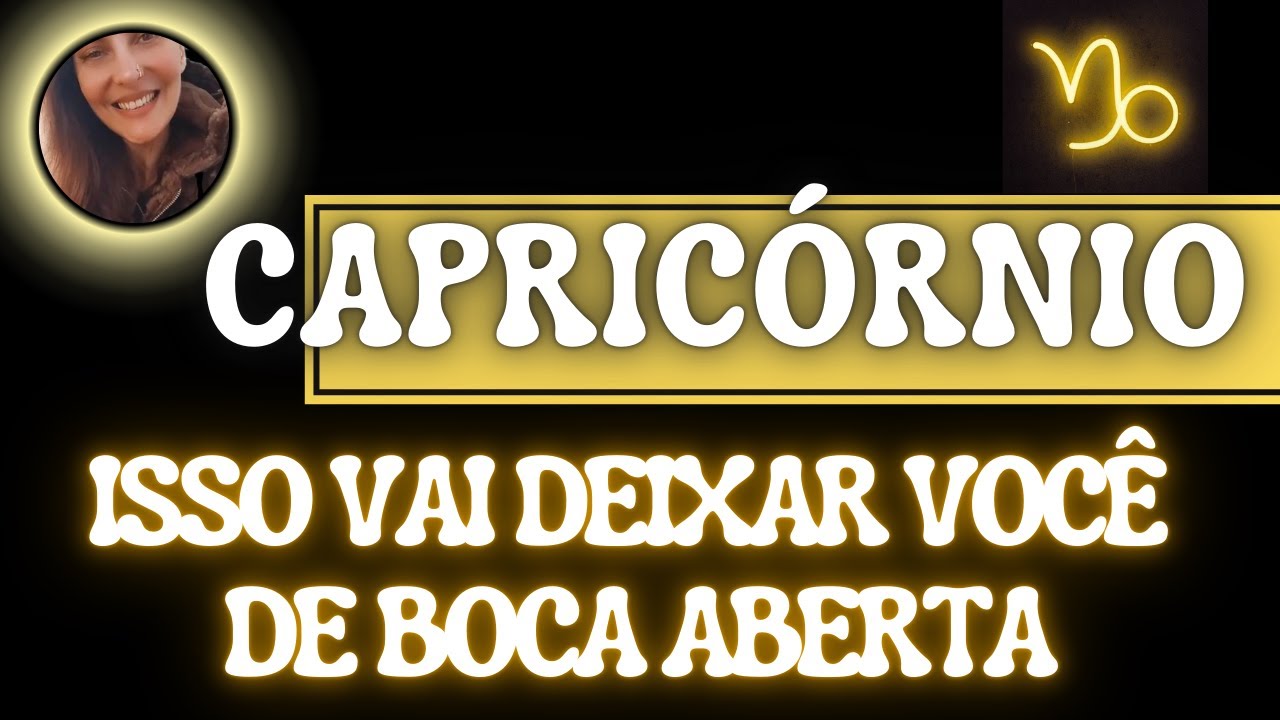 Read more about the article CAPRICÓRNIO ♑ TEM MUITO MAIS QUE NÃO ESTÃO TE CONTANDO….