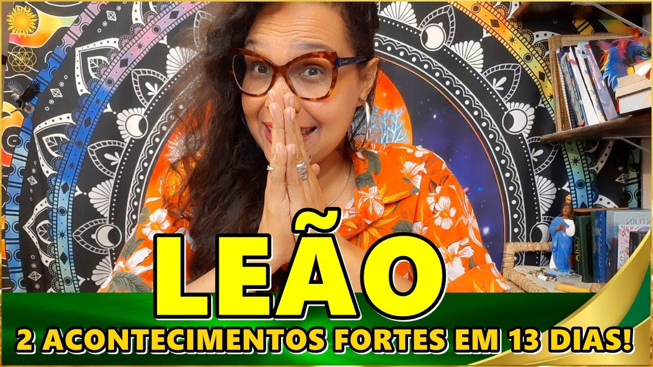 Read more about the article LEÃO ♌️MISERICÓRDIA! VAI MARCAR A SUA VIDA! 2 ACONTECIMENTOS IMPORTANTES ATÉ O DIA 13! DE ARREPIAR!