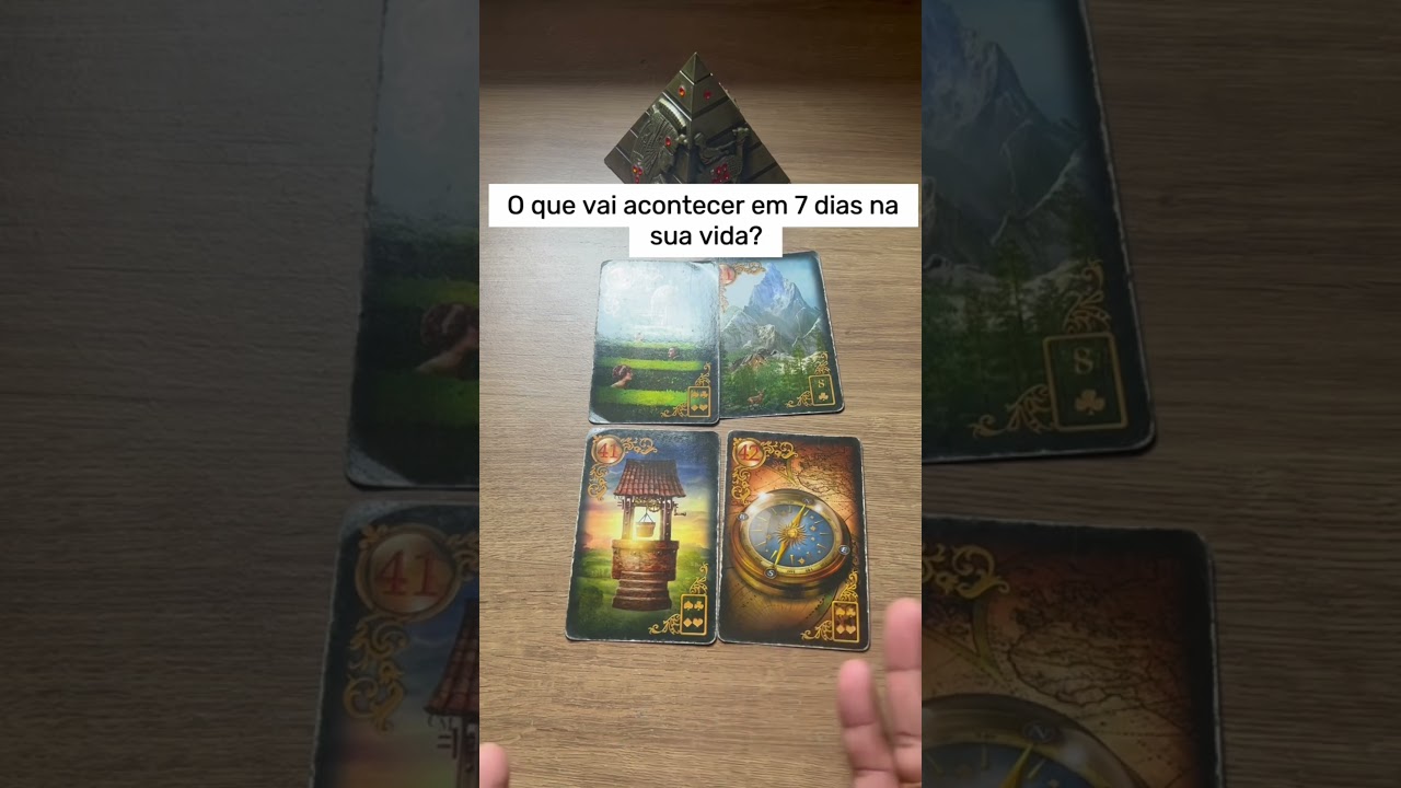 Read more about the article O que vai acontecer na sua vida em sete dias! #shorts #tarotdoamor #tarotdehoje #Tarot responde