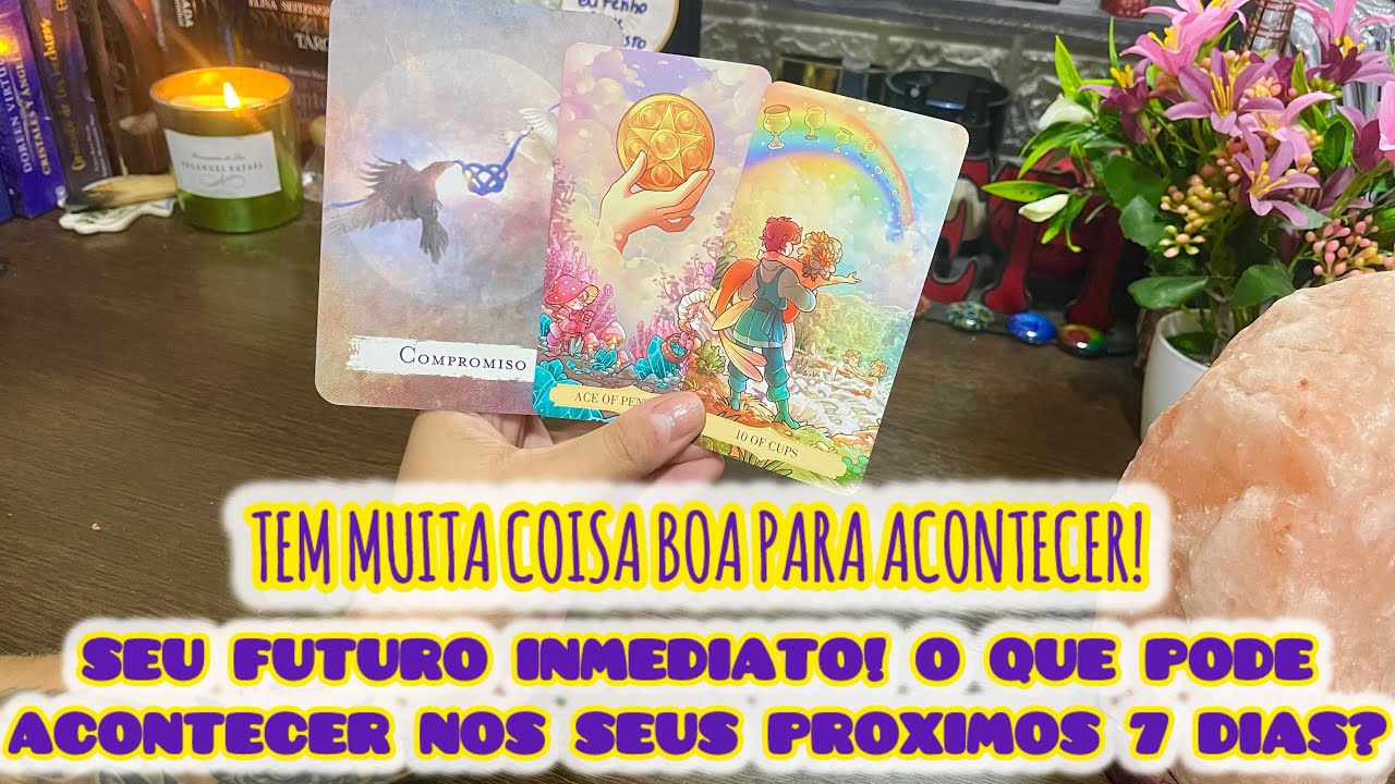 Read more about the article 😱🍀SEU FUTURO INMEDIATO!SEUS PROXIMOS 7 DIAS? #tarot #tarotonline #amor #taro #tarotamor