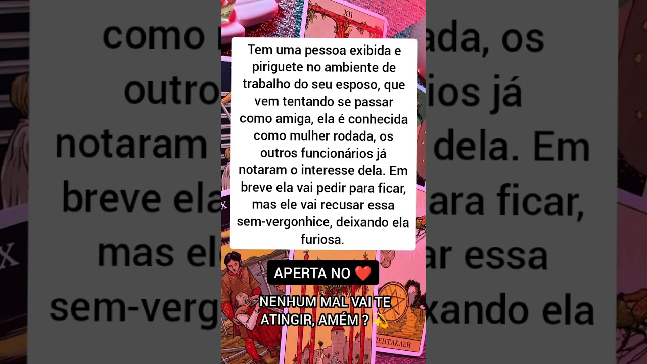 Read more about the article #tarotgratis #baralhocigano #cartomante #tarotonline #tarologa #oraculo #amor #alguemprecisaouvir