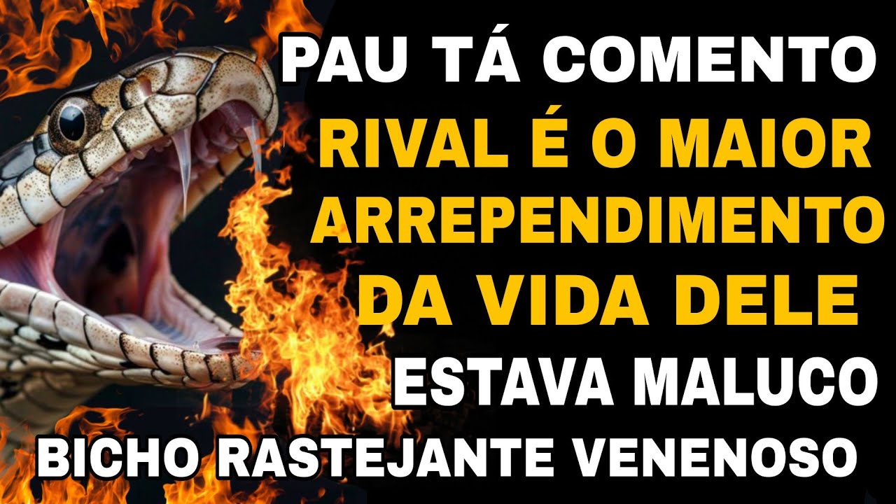 Read more about the article 🔥 Pau tá Comendo: ELE TÁ EXPLODINDO E MUITO ESTRESSADO COM OS OLHOS VERMELHOS E ESPUMANDO DE ÓDIO