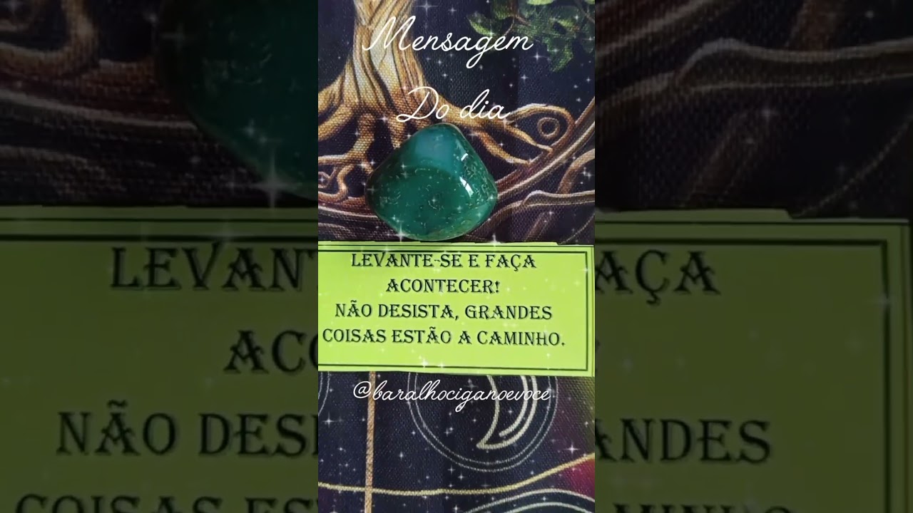 Read more about the article Mensagem  do dia #exoterismo #tarot #baralhociganogratis #tarologo #shortsvideo #mensagemdodia