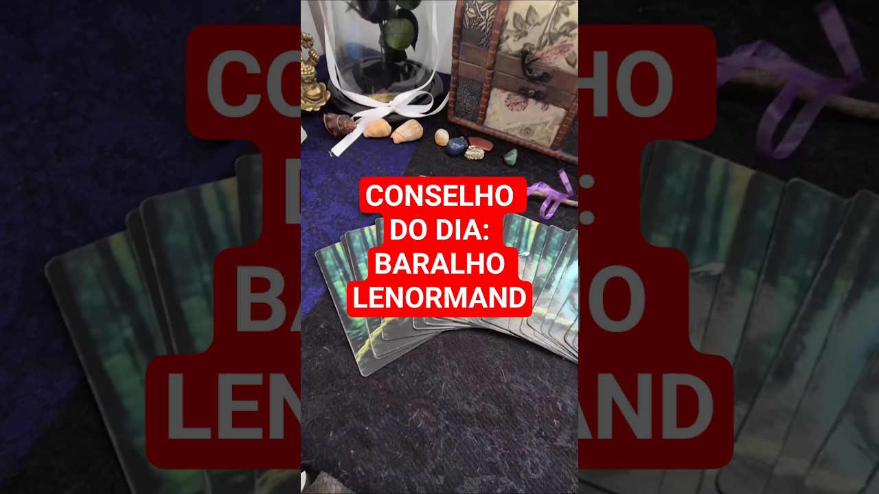 Read more about the article Conselho do Dia, com o baralho lenormand/cigano.  #baralhociganoresponde #tarot