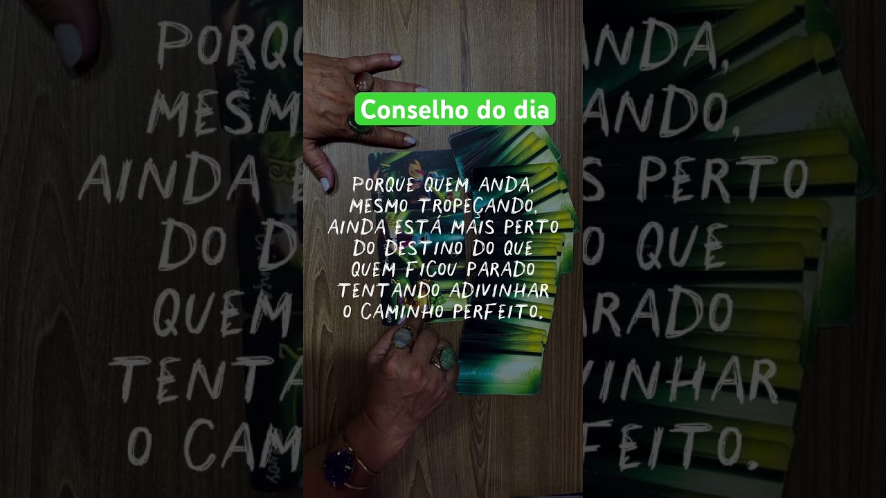 Read more about the article Conselho do dia! #tarot #baralhociganoonline #motivação #taromancia