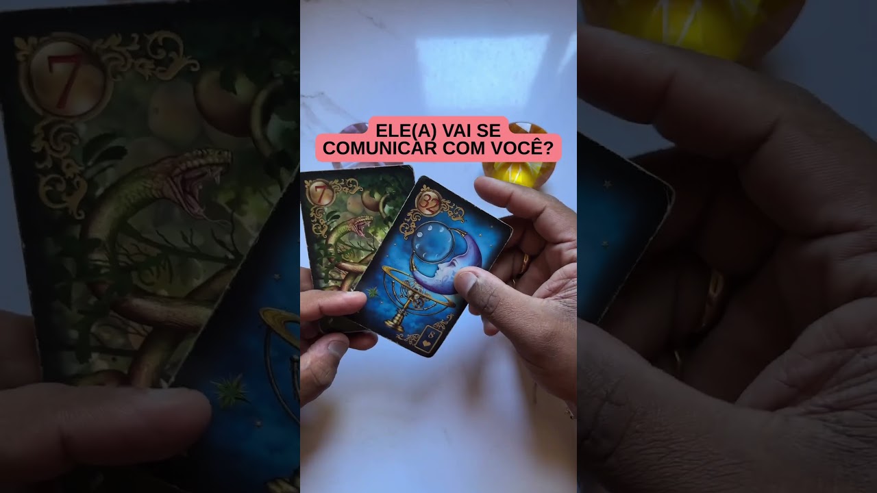 Read more about the article Ele(a) vai se comunicar comigo? | Tarot – #tarot #tarô #shorts