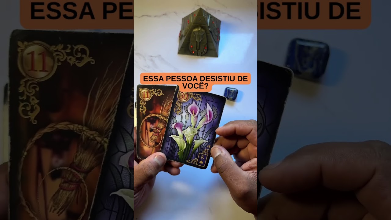 Read more about the article Essa pessoa desistiu de você? ✨Tarot Responde ⚡️#tarot #tarotreading #tarotdehoje