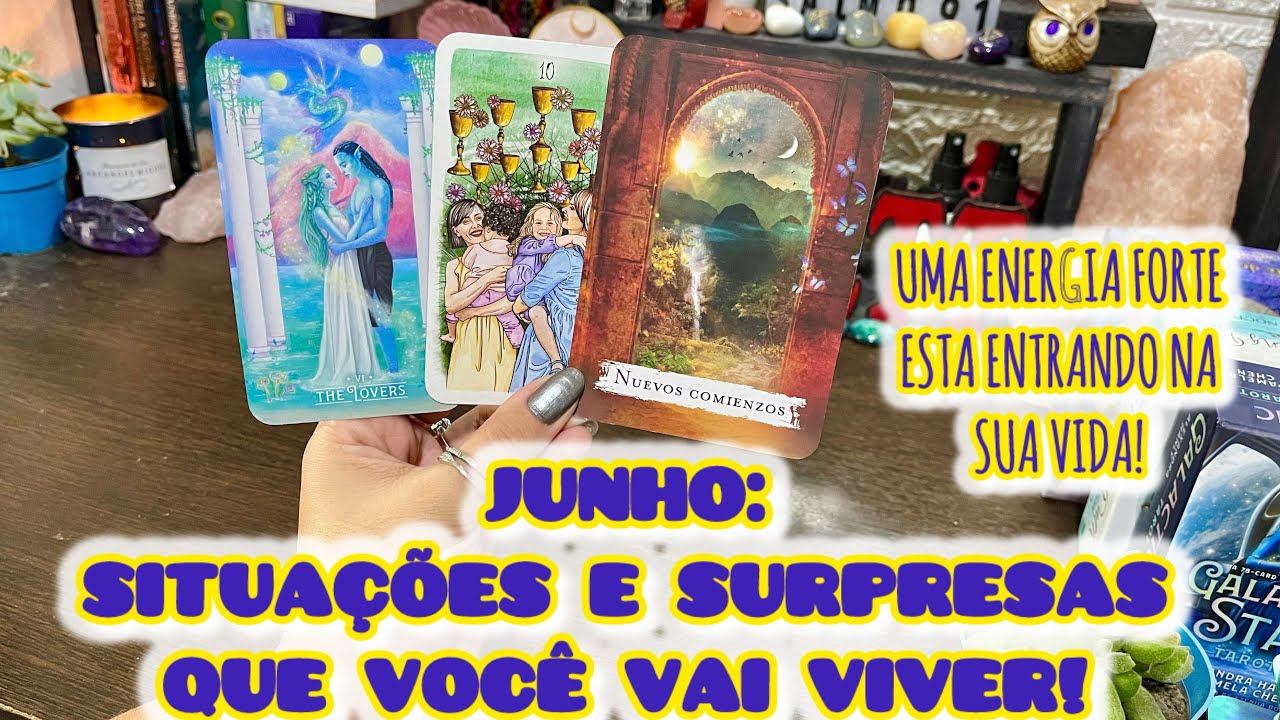 Read more about the article 🌻JUNHO : SITUAÇÕES E SURPRESAS QUE VOCÊ VAI VIVER! Tarot responde #leituradetarot #tarotgratis