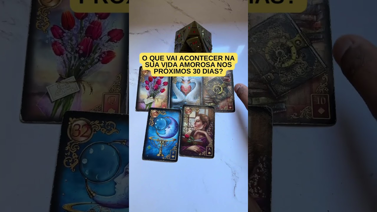 Read more about the article O que vai acontecer na sua vida amorosa em 30 dias? [Tarot de hoje] *Tarôs* #tarotonline  #tarot