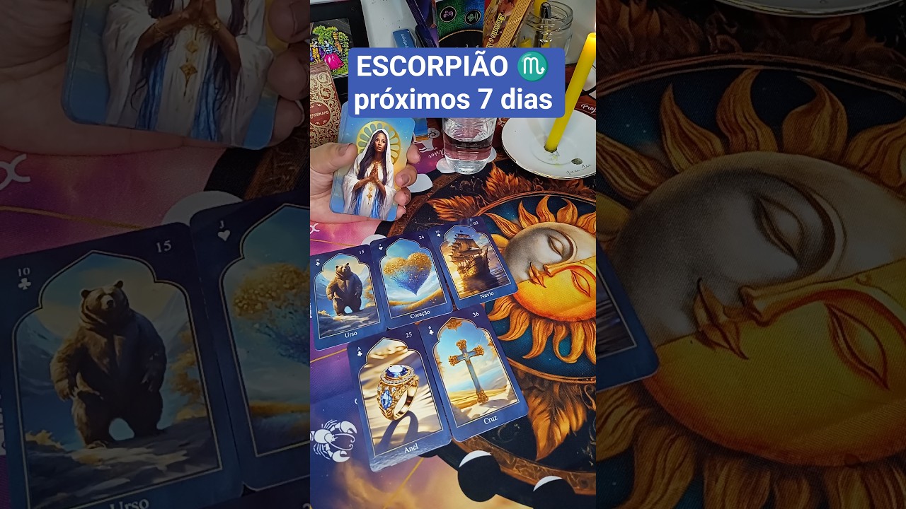 Read more about the article ESCORPIÃO ♏ próximos 7 dias Baralho Cigano #tarot #baralhociganogratis