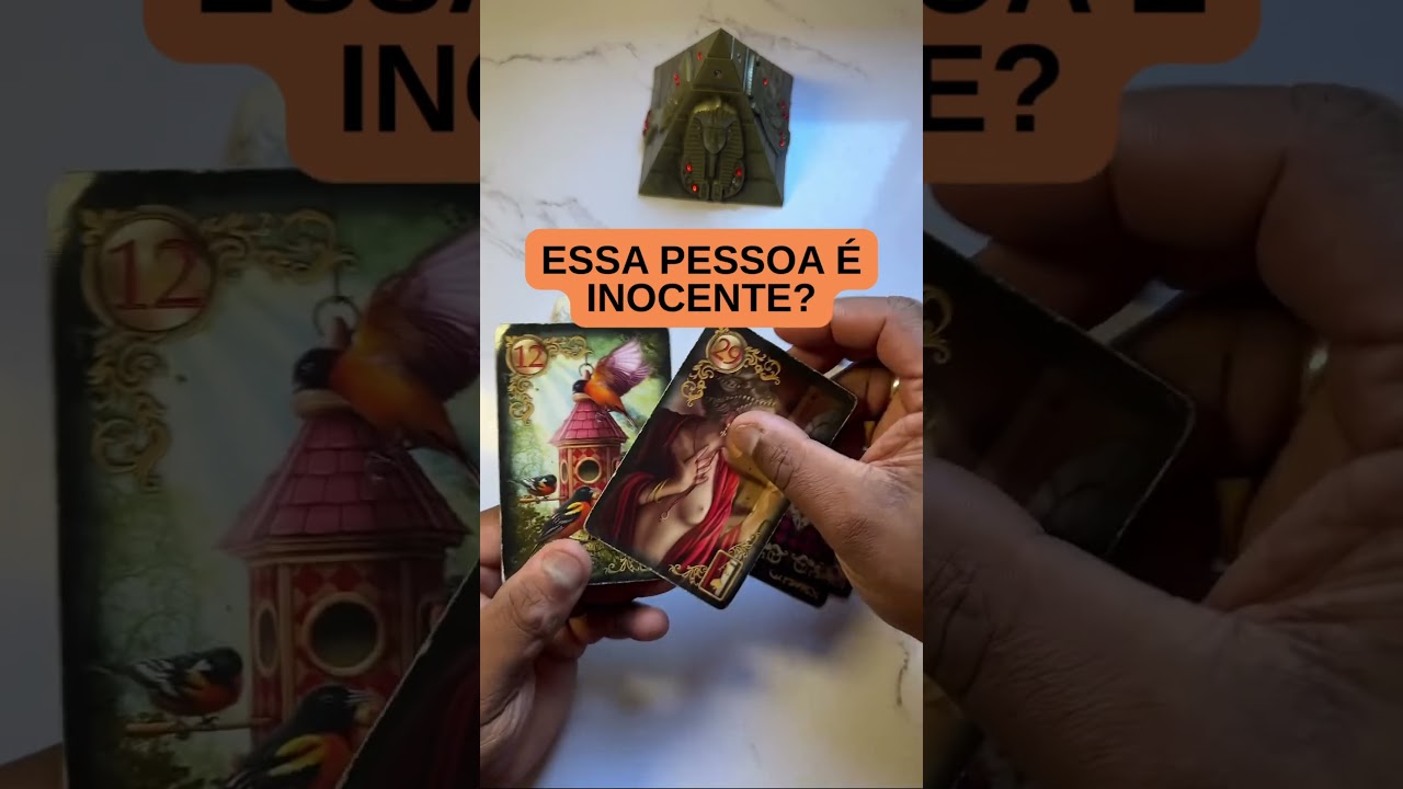Read more about the article Essa pessoa inocente? | Tarot do amor  #tarot #tarotdehoje #tarotreading