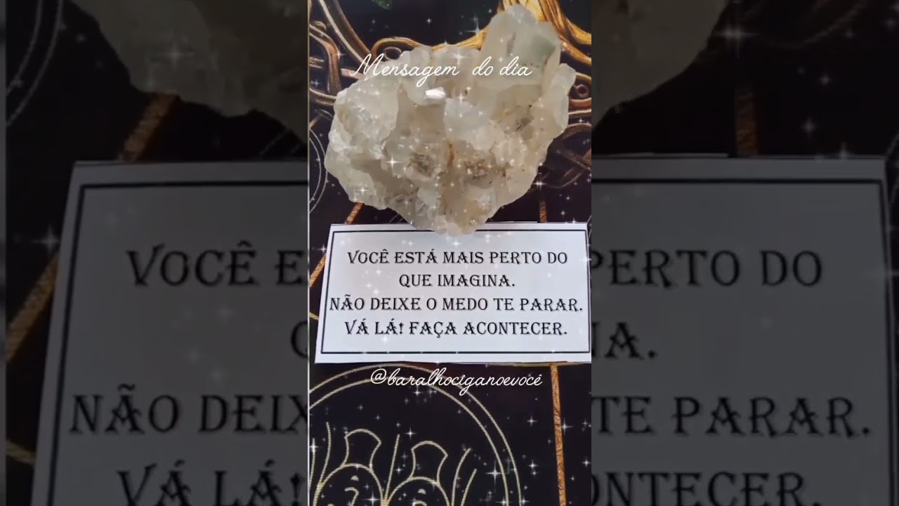 Read more about the article Mensagem do dia  #tarologo #baralhociganogratis #tarot #shortsvideo #exoterismo  #mensagemdodia