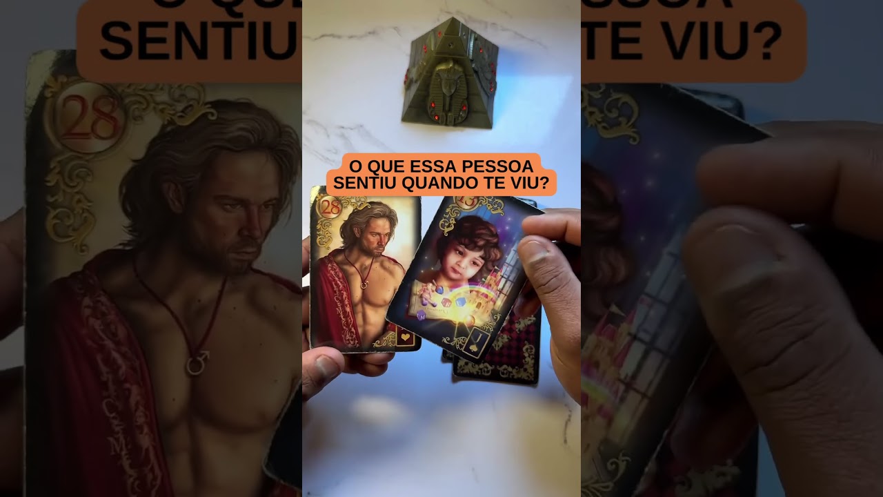 Read more about the article O que essa pessoa sentiu quando te viu? | Tarot do amor  #tarot #tarotdehoje #tarotreading