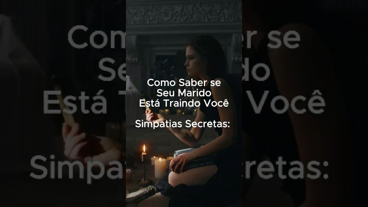 Read more about the article Seu Marido Está Traindo? Descubra AGORA! #simpatias  #traição #marido #rituais #espiritualidade