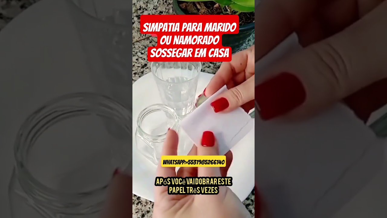 Read more about the article Simpatia para marido ou namorado  sossegar em casa #marido #namorados #simpatias #simpatia #love #fy