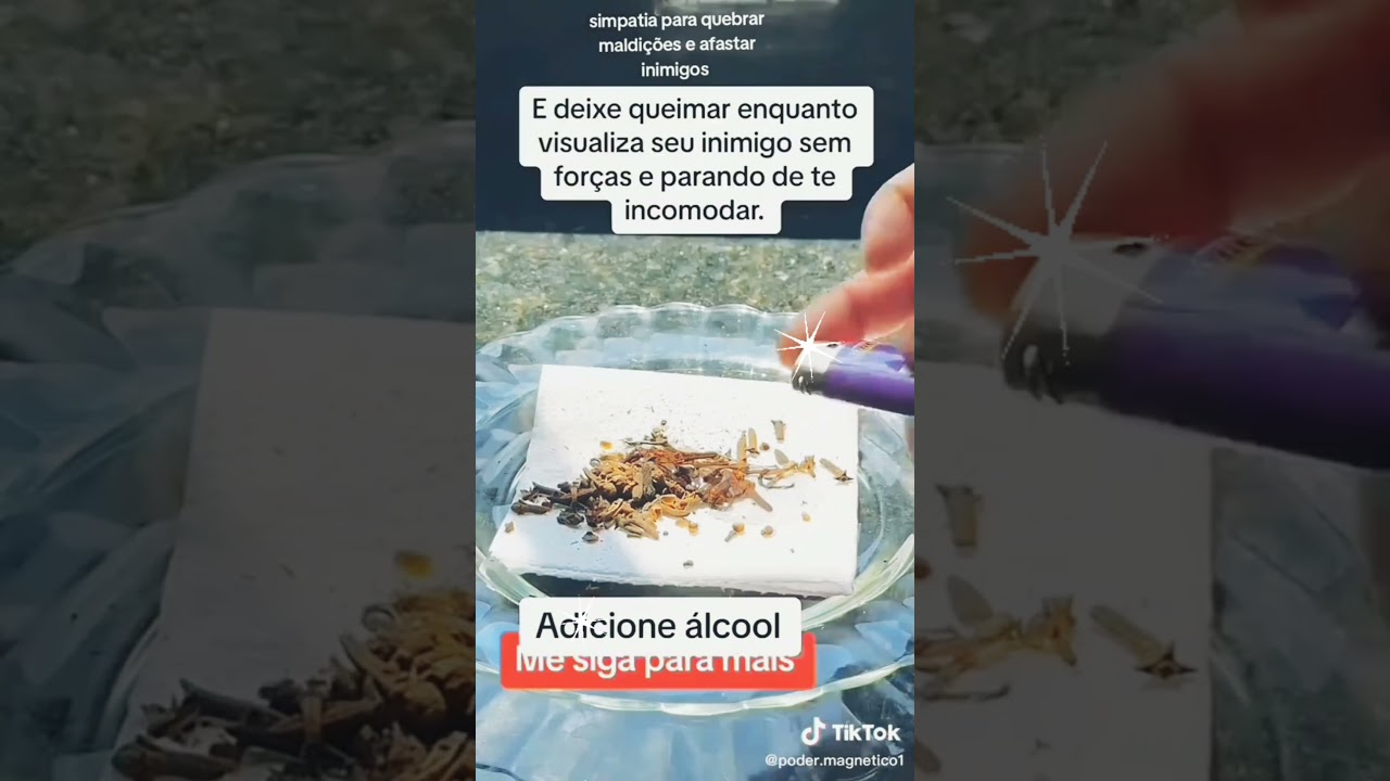 Read more about the article simpatia para quebrar maldições #simpatia #simpatias #adoçamento #magia