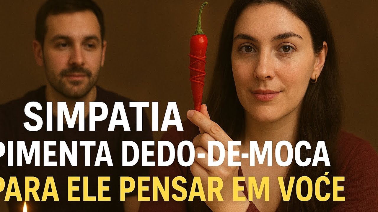 Read more about the article SIMPATIA PODEROSA COM PIMENTA DEDO DE MOÇA PARA ELE PENSAR EM VOCÊ