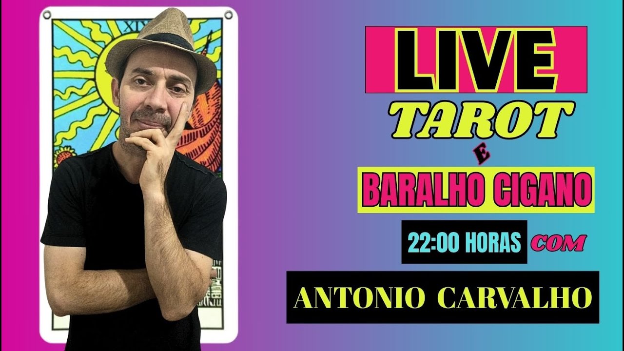 Read more about the article 🃏 Live de TAROT e BARALHO CIGANO dia 03/06/2025 às 22:00 horas