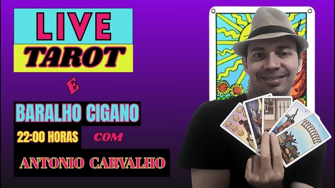 Read more about the article 🃏 Live de TAROT e BARALHO CIGANO dia 15/07/2025 às 22:00 horas