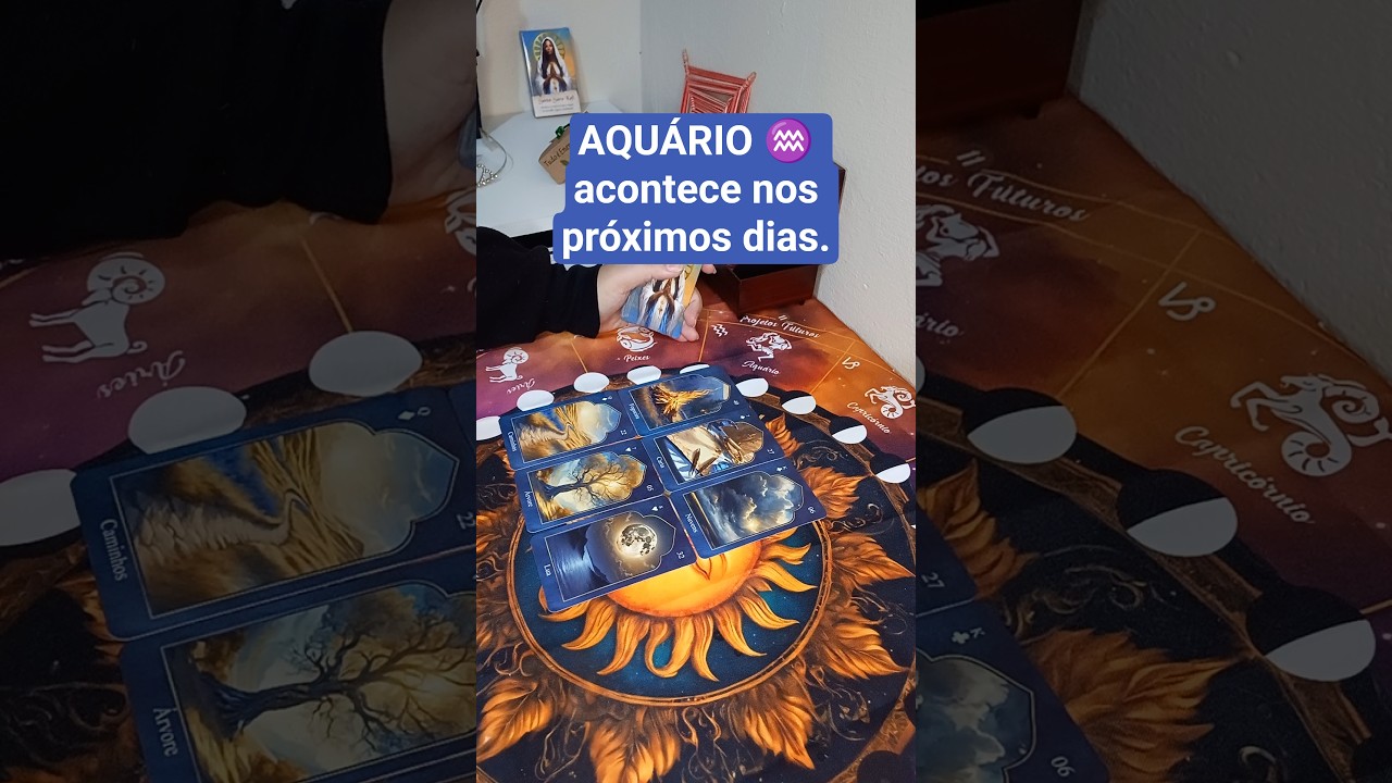 Read more about the article Baralho Cigano 🔮 AQUÁRIO ♒ acontece nos próximos dias #tarot #baralho #baralhociganogratis