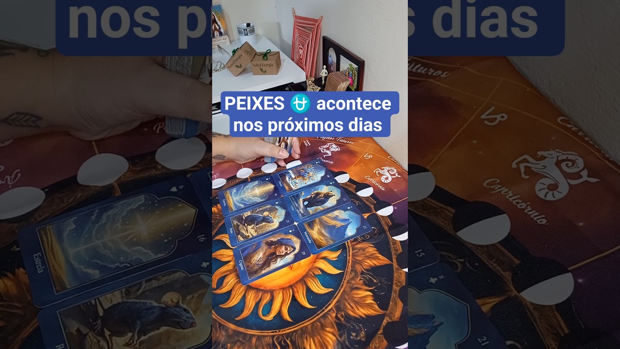 Read more about the article Baralho Cigano 🔮 PEIXES ⛎ acontece nos próximos dias. #tarot #baralhociganogratis #baralho