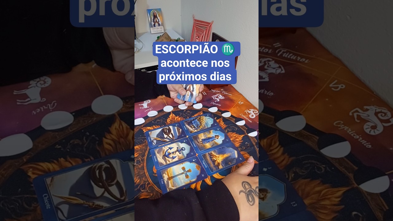 Read more about the article Baralho Cigano 🔮 ESCORPIÃO ♏ acontece nos próximos dias #tarot #baralho #baralhociganogratis
