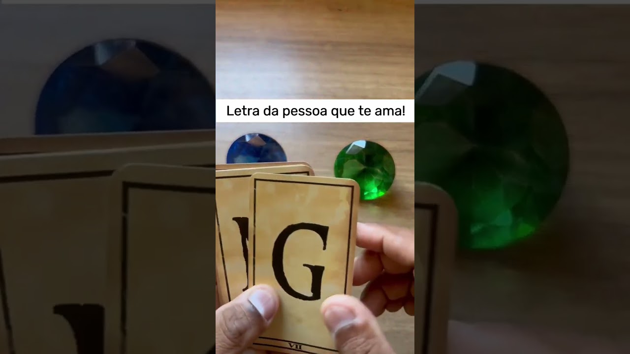 Read more about the article Letra do nome da pessoa que te ama! | tarot #tarotdoamor  #tarotdehoje #tarotonline