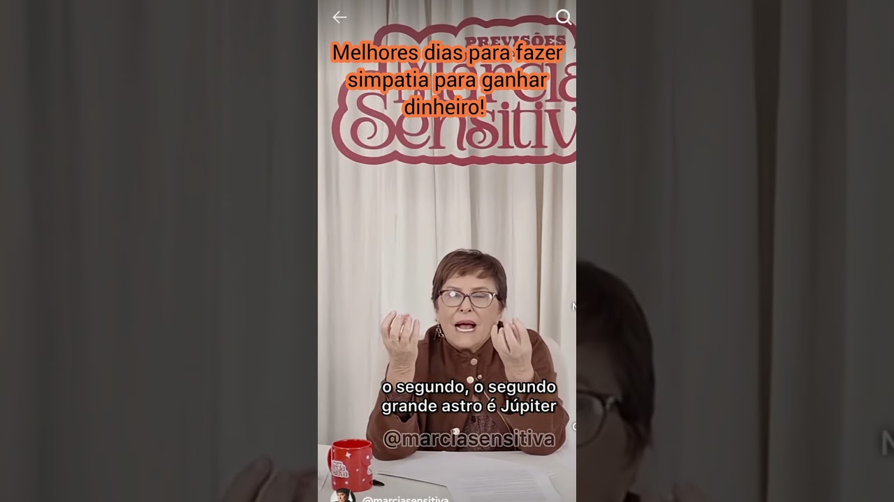 Read more about the article MELHORES DIAS PARA FAZER SIMPATIA PARA GANHAR DINHEIRO #marciasensitiva #simpatias #márciafernandes