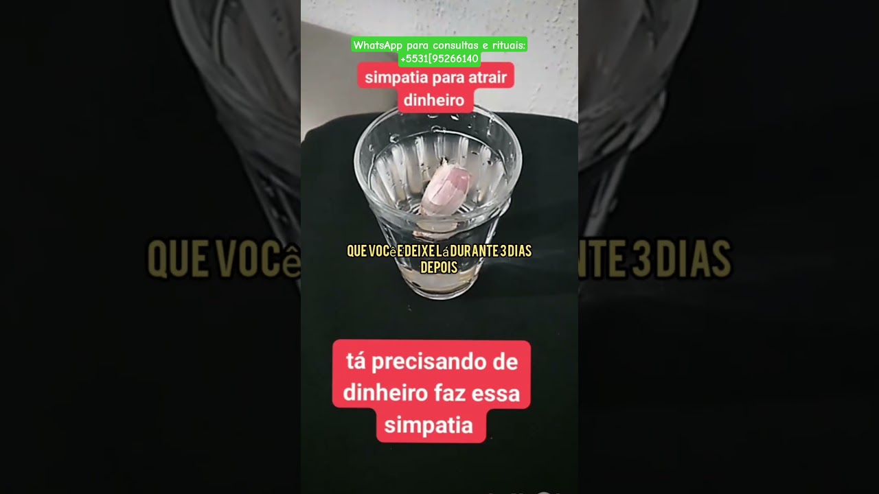 Read more about the article Simpatia para atrair 💶💶 #simpatias #dinheiro #money #fyp