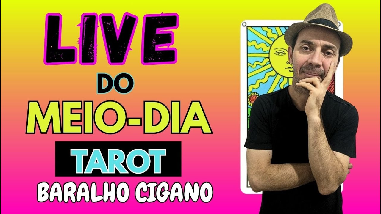 Read more about the article 🃏 Live de TAROT e BARALHO CIGANO dia 21/08/2025 às 12:00 horas