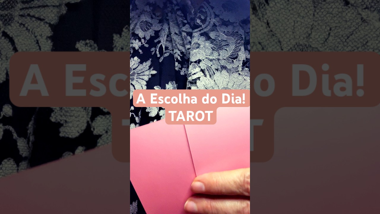 Read more about the article 0064 A Escolha do Dia! #leituraintuitiva #tarot #leituratarot #tarotcoletivo #leituraatemporal