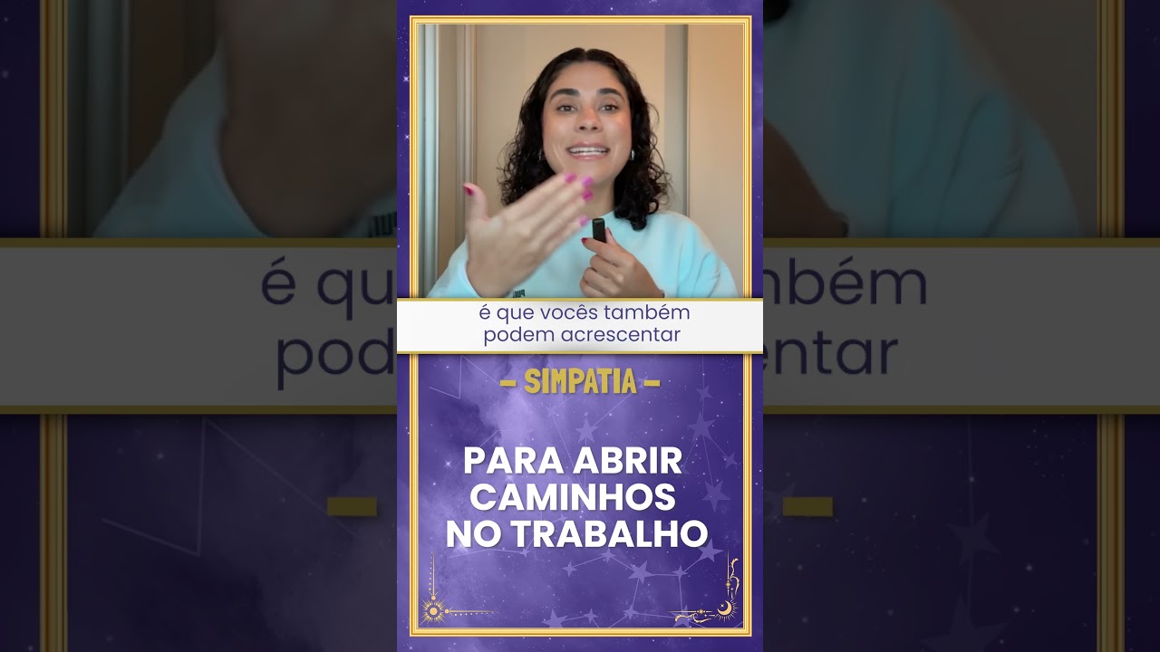 Read more about the article CONHEÇA SIMPATIAS PODEROSAS para CONQUISTAR o EMPREGO DOS SONHOS | Horóscopo Na Band #shorts