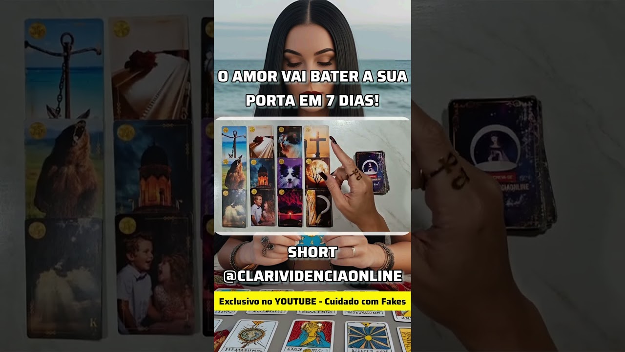Read more about the article NOS PRÓXIMOS 7 DIAS O AMOR DESSA PESSOA VAI BATER A SUA PORTA!  #tarotcoletivo #tarot #tarotreading