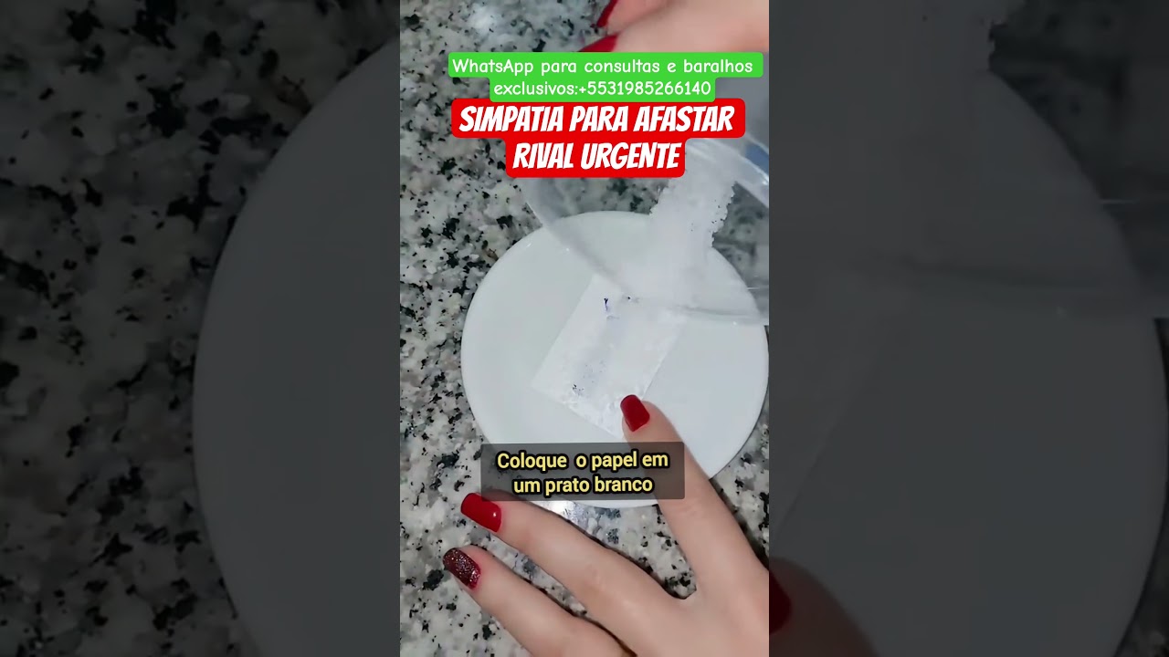 Read more about the article SIMPATIA PARA AFASTAR RIVAL URGENTE #simpatias #rival #rivals #fyp
