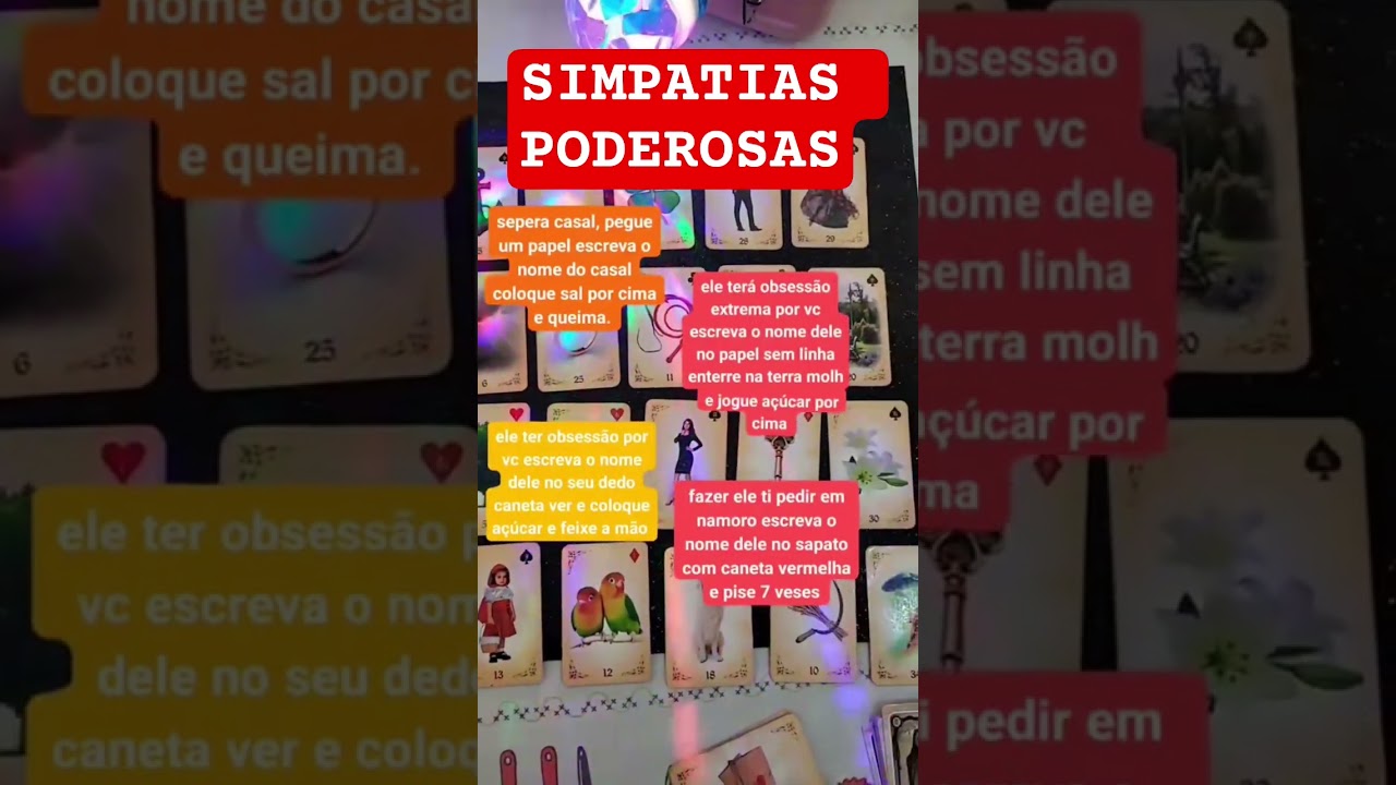 Read more about the article SIMPATIAS PODEROSAS #simpatias #amor #simpatia #dinheiro #prosperidade
