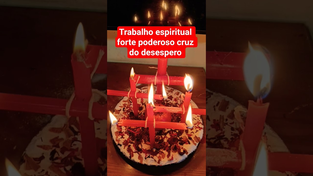 Read more about the article Trabalho espiritual forte poderoso cruz do desespero #amarraçãodefinitiva  #trabalhoespirituais