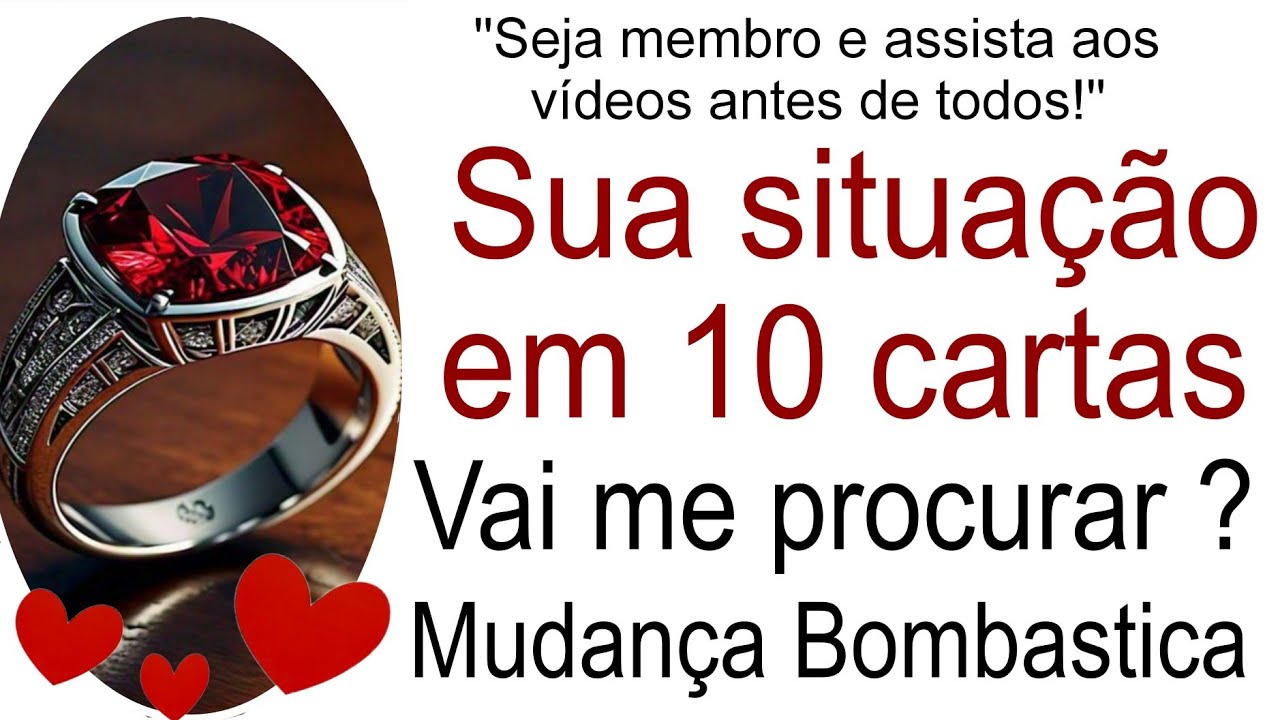 Read more about the article 💖 A SITUAÇÕES DE VOCÊS EM 10 CARTAS |BARALHO CIGANO – COMO ELE RELAÇÃO A MIM HOJE – VAI ME PROCURAR