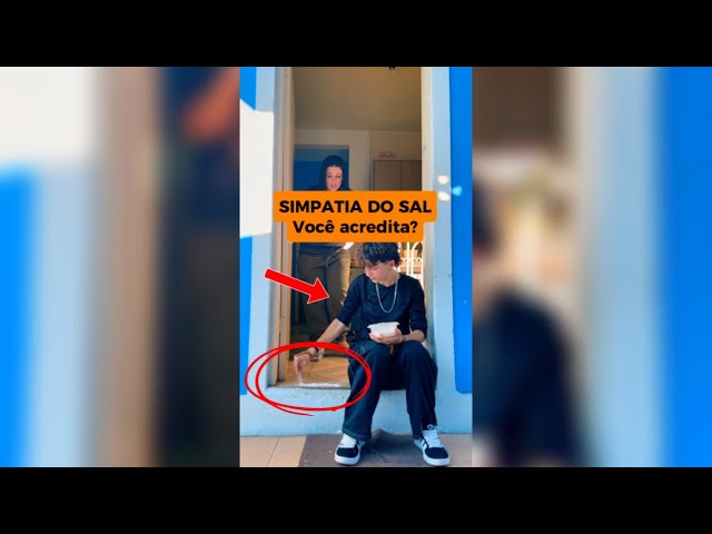 Read more about the article Ela fez uma simpatia e funcionou, você acredita em simpatias 😱