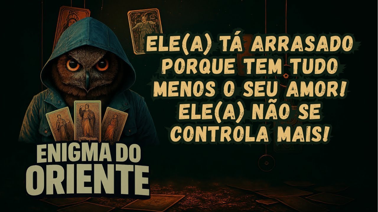 Read more about the article ELE(A) TÁ ARRASADO porque tem tudo menos o seu AMOR! ELE(A) NÃO SE CONTROLA MAIS! | TAROT