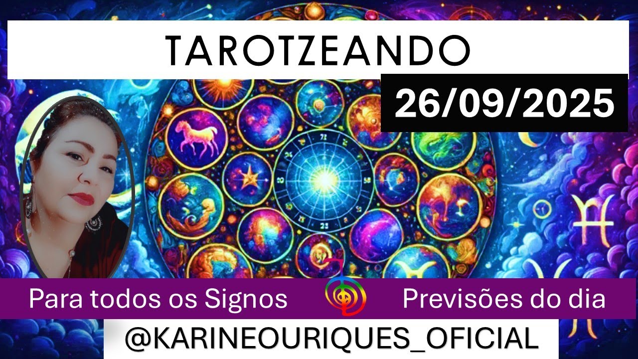 Read more about the article Horóscopo Tarot cigano 26/09/25 com Karine Ouriques